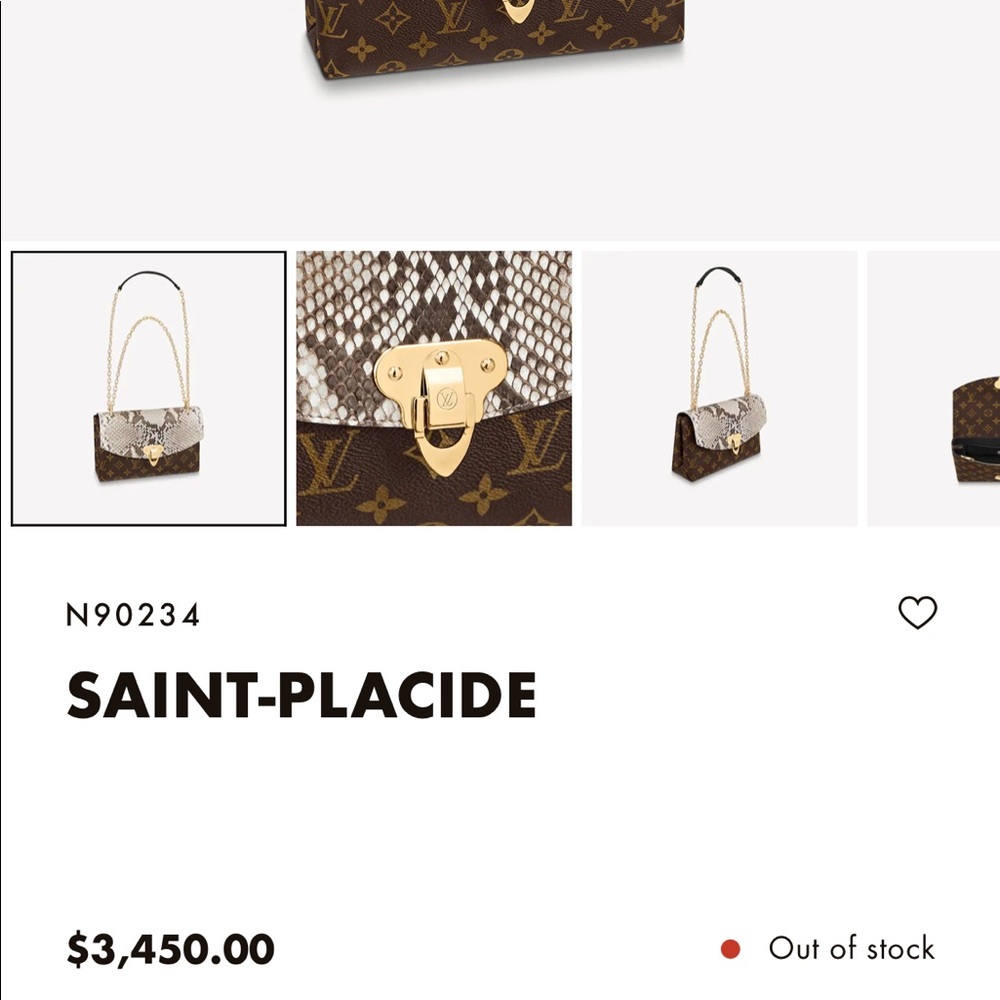 Louis Vuitton Saint-Placide Python - image 8